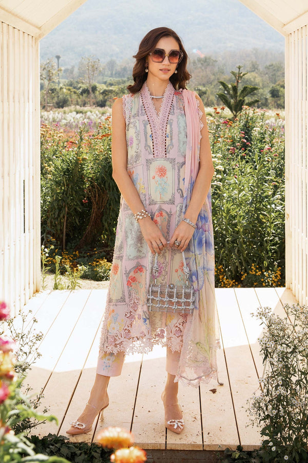 Blush Charm Embroidered Lawn Suit