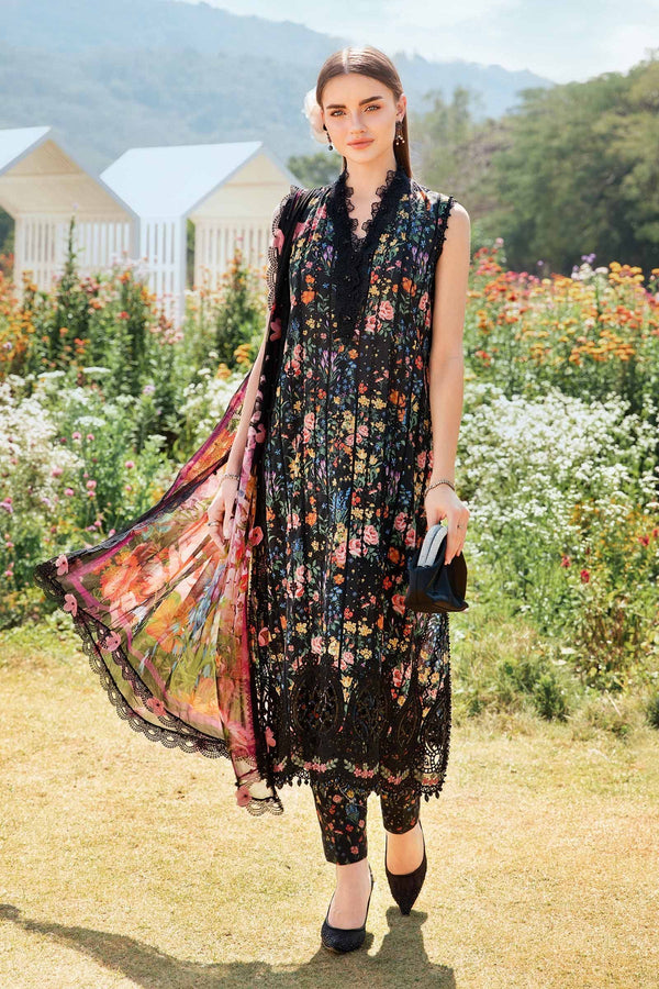 Mystic Noir Embroidered Lawn Suit