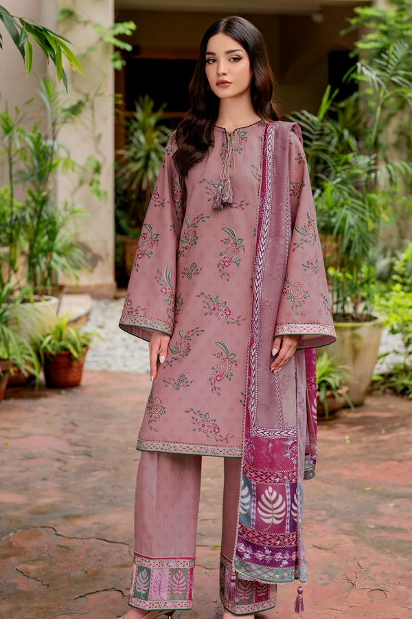 JAZMIN | EMBROIDERED LAWN | UNSTITCH | 3PC | SI - F - 6049